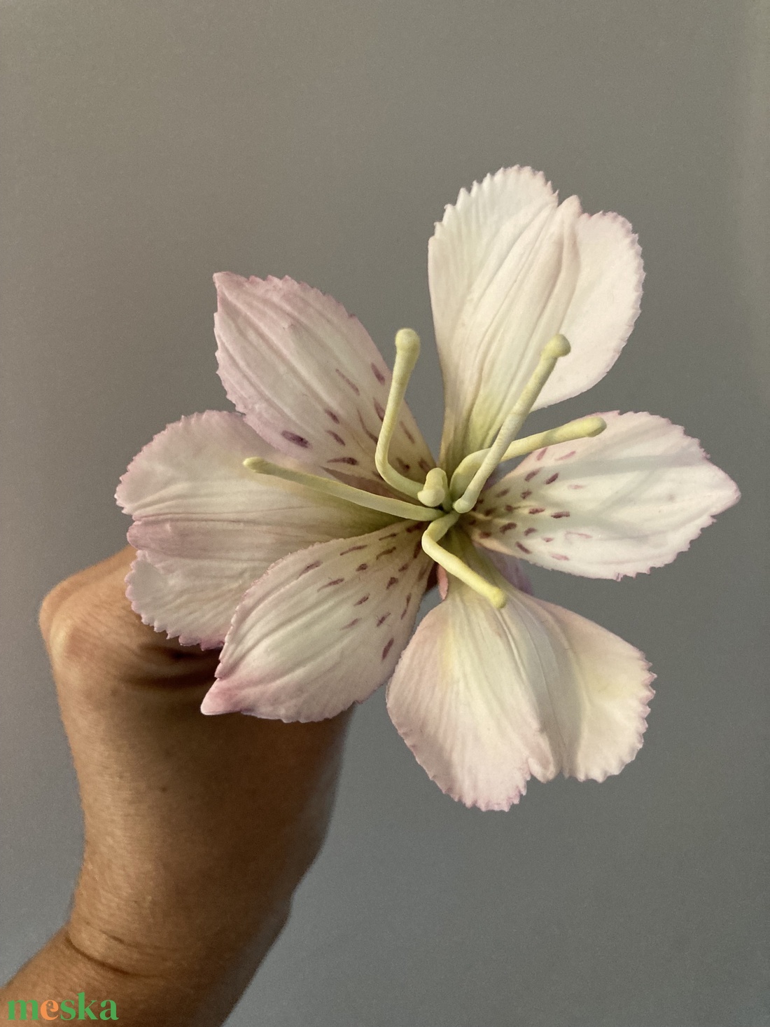 Inkaliliom tortadísz - diy (csináld magad) - egységcsomag - Meska.hu