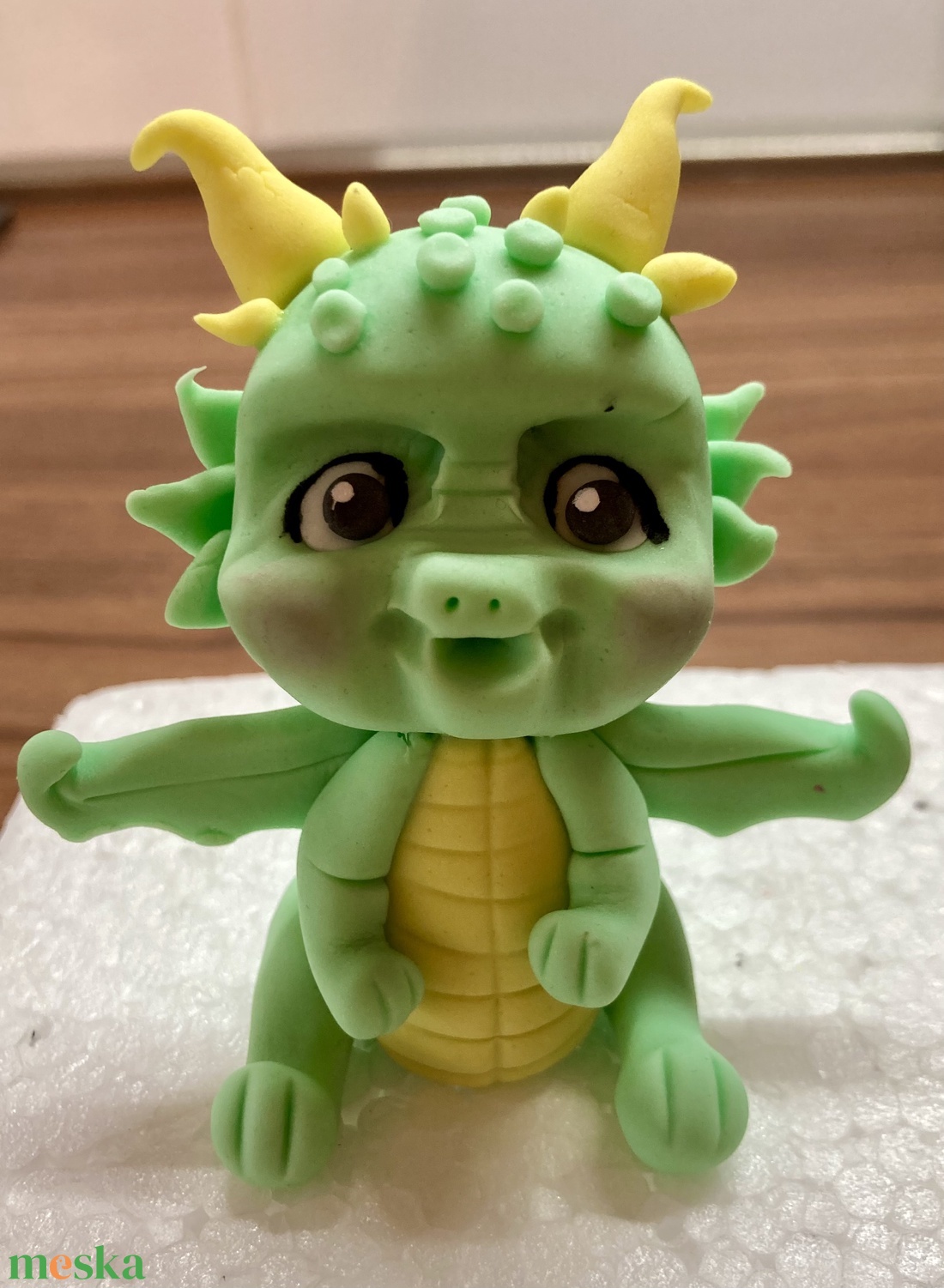 Kissárkány tortadísz - diy (csináld magad) - egységcsomag - Meska.hu