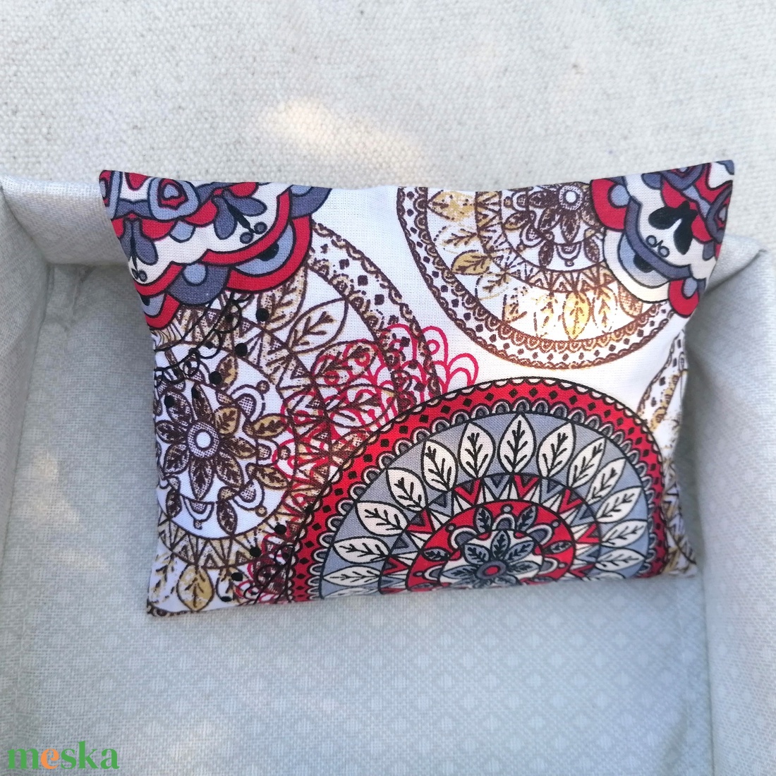 Mandala mintás meggymag párna - szépségápolás - egészségmegőrzési kellékek - meggymagpárna - Meska.hu Mandala mintás meggymag párna - szépségápolás - egészségmegőrzési kellékek - meggymagpárna - Meska.hu