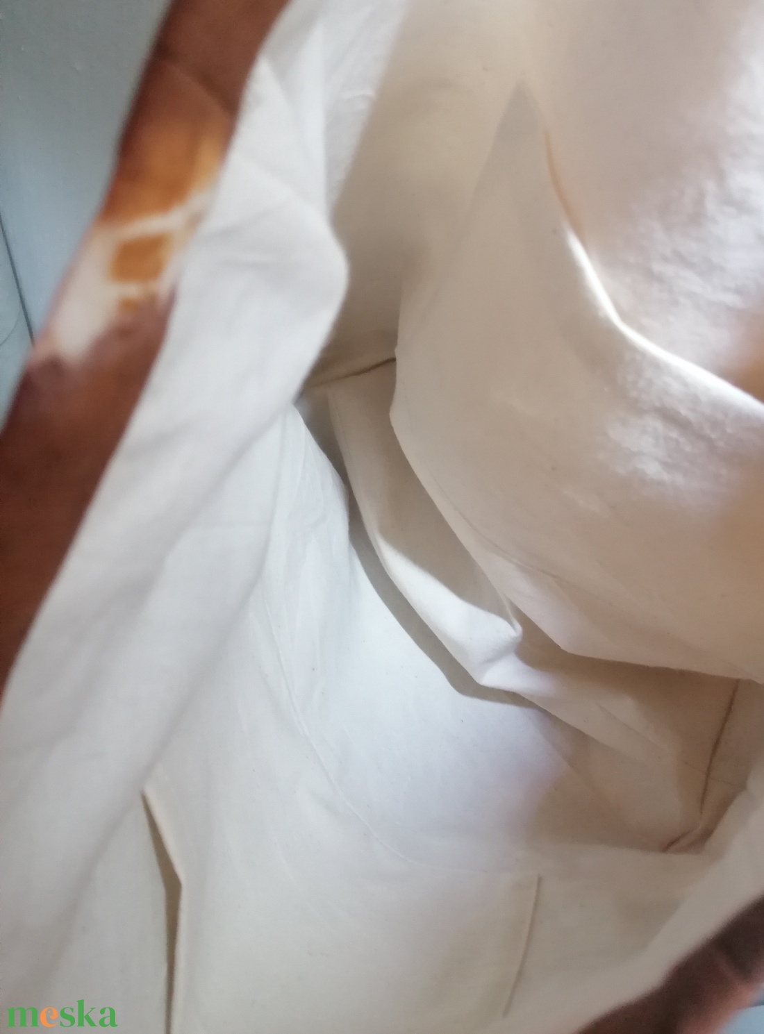 Barna-csau színű batikolt textil kézitáska - táska & tok - bevásárlás & shopper táska - shopper, textiltáska, szatyor - Meska.hu Barna-csau színű batikolt textil kézitáska - táska & tok - bevásárlás & shopper táska - shopper, textiltáska, szatyor - Meska.hu