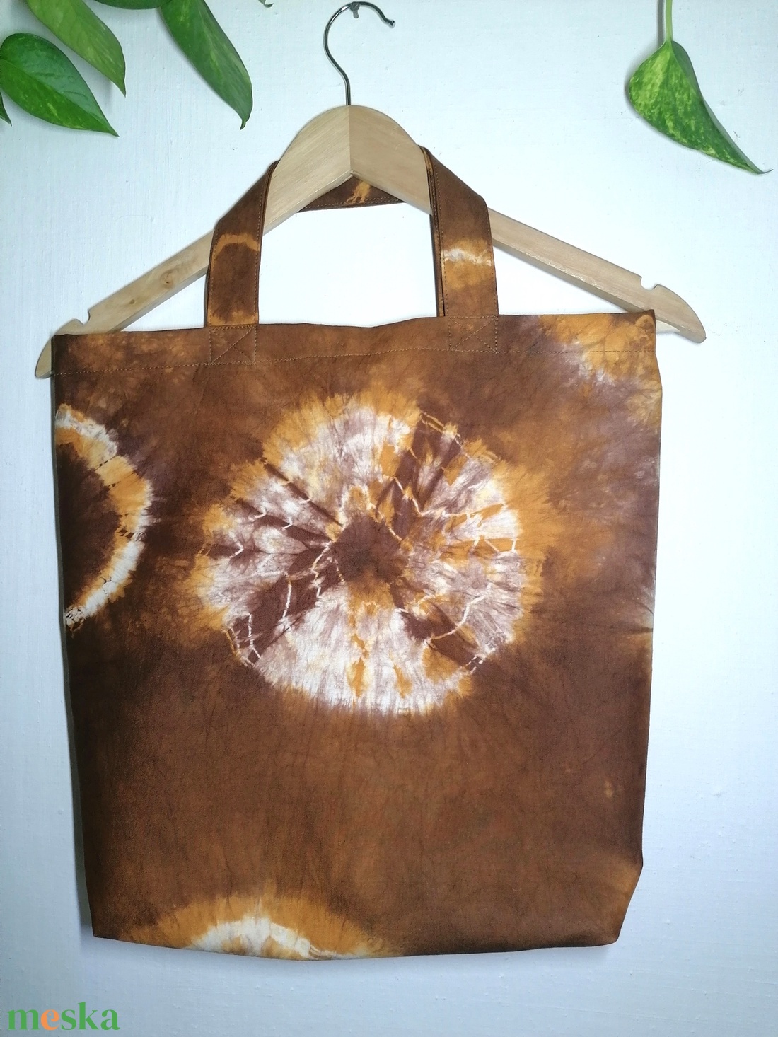 Barna-csau színű batikolt textil kézitáska - táska & tok - bevásárlás & shopper táska - shopper, textiltáska, szatyor - Meska.hu Barna-csau színű batikolt textil kézitáska - táska & tok - bevásárlás & shopper táska - shopper, textiltáska, szatyor - Meska.hu