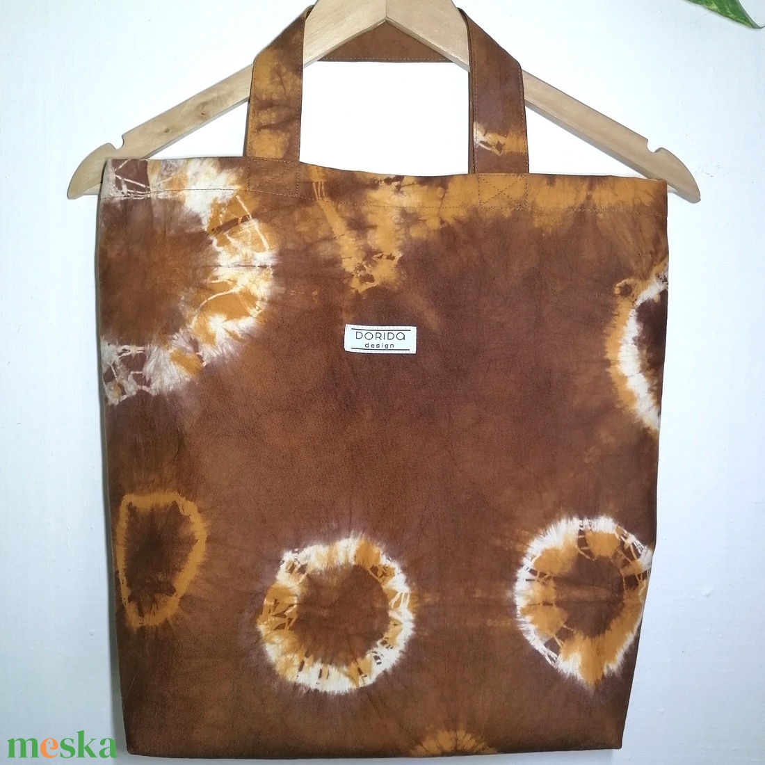 Barna-csau színű batikolt textil kézitáska - táska & tok - bevásárlás & shopper táska - shopper, textiltáska, szatyor - Meska.hu Barna-csau színű batikolt textil kézitáska - táska & tok - bevásárlás & shopper táska - shopper, textiltáska, szatyor - Meska.hu
