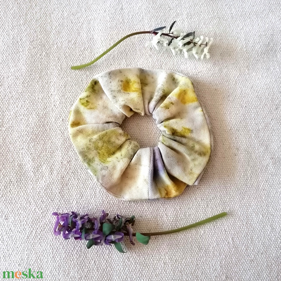 Ecoprint scrunchie - ruha & divat - hajdísz & hajcsat - hajgumi - Meska.hu Ecoprint scrunchie - ruha & divat - hajdísz & hajcsat - hajgumi - Meska.hu