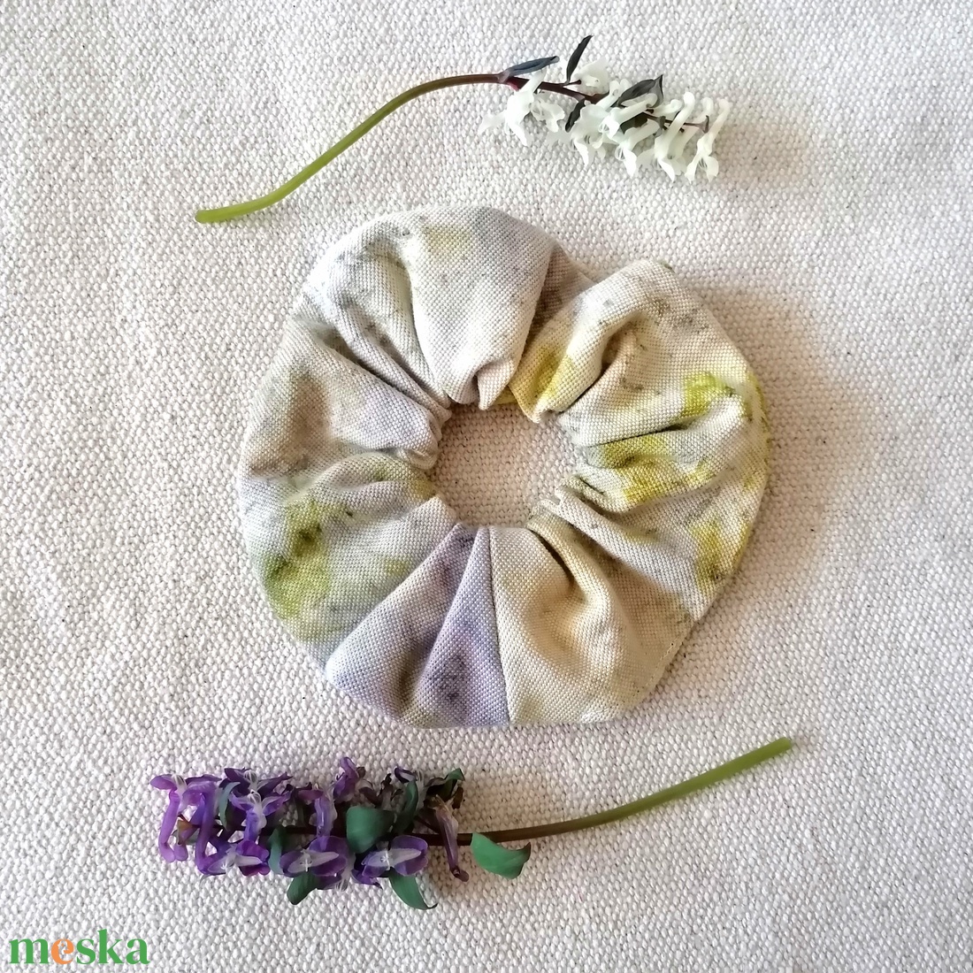 Ecoprint scrunchie - ruha & divat - hajdísz & hajcsat - hajgumi - Meska.hu Ecoprint scrunchie - ruha & divat - hajdísz & hajcsat - hajgumi - Meska.hu