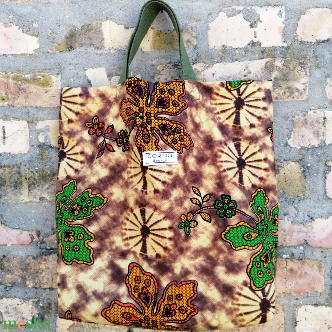 Afrikai batik mintás textil kézitáska - táska & tok - bevásárlás & shopper táska - shopper, textiltáska, szatyor - Meska.hu Afrikai batik mintás textil kézitáska - táska & tok - bevásárlás & shopper táska - shopper, textiltáska, szatyor - Meska.hu