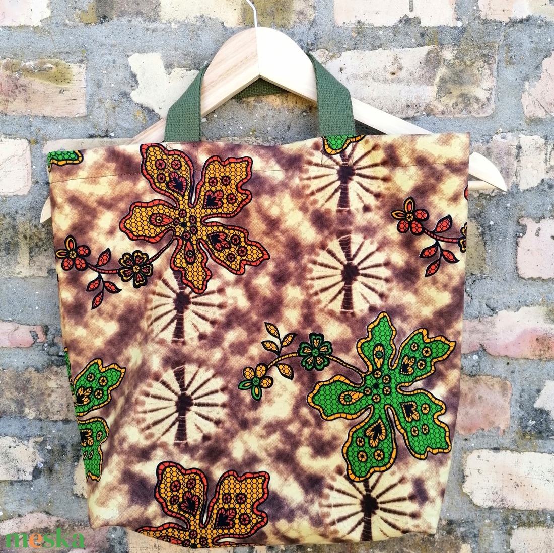 Afrikai batik mintás textil kézitáska - táska & tok - bevásárlás & shopper táska - shopper, textiltáska, szatyor - Meska.hu Afrikai batik mintás textil kézitáska - táska & tok - bevásárlás & shopper táska - shopper, textiltáska, szatyor - Meska.hu
