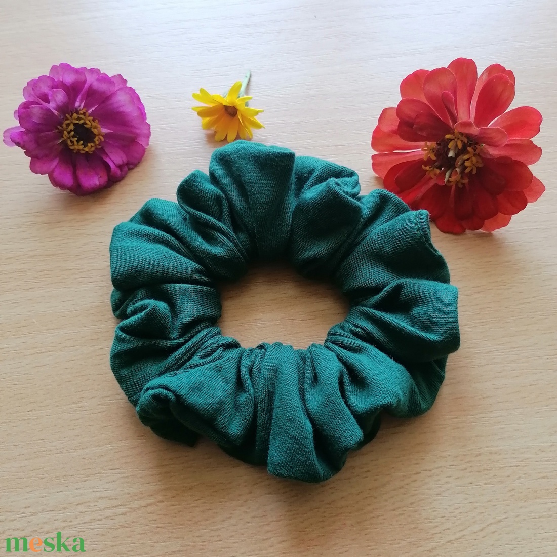 Scrunchie - textil hajgumi - ruha & divat - hajdísz & hajcsat - hajgumi - Meska.hu