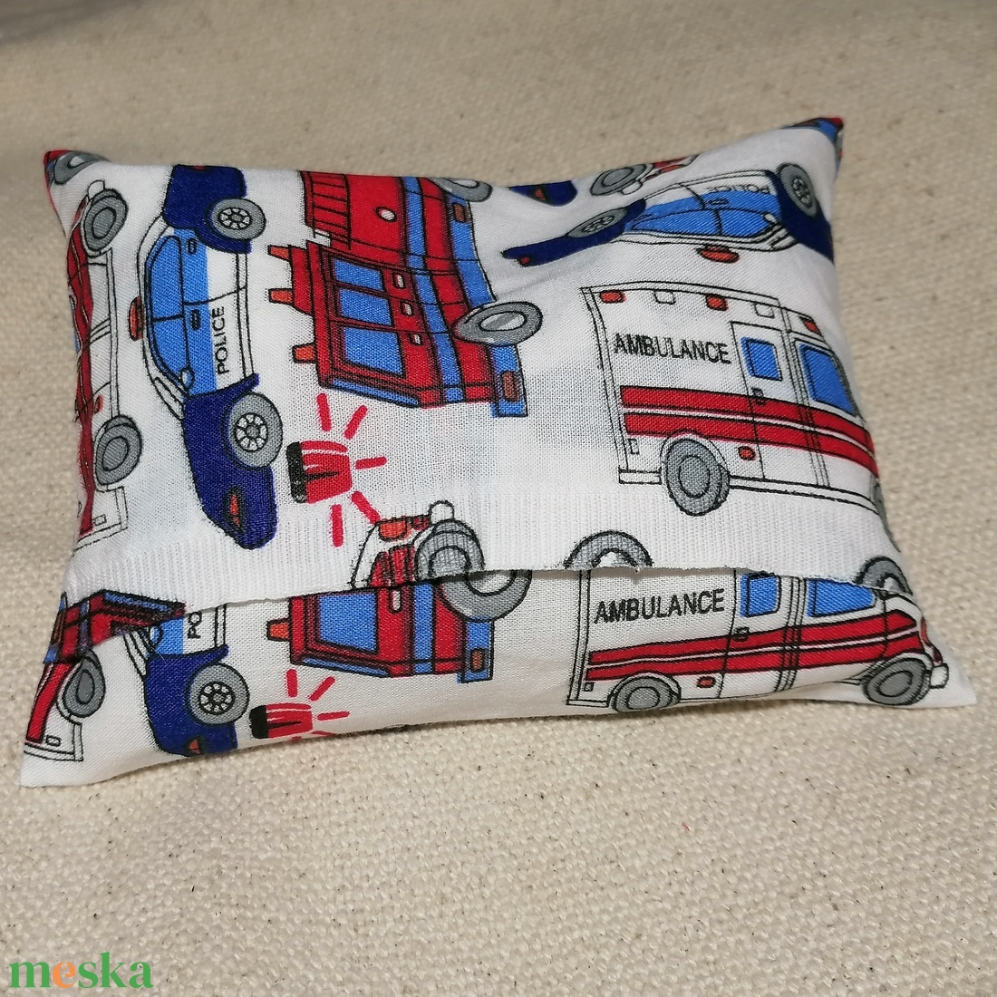 Járművek mintás meggymag párna - szépségápolás - egészségmegőrzési kellékek - meggymagpárna - Meska.hu