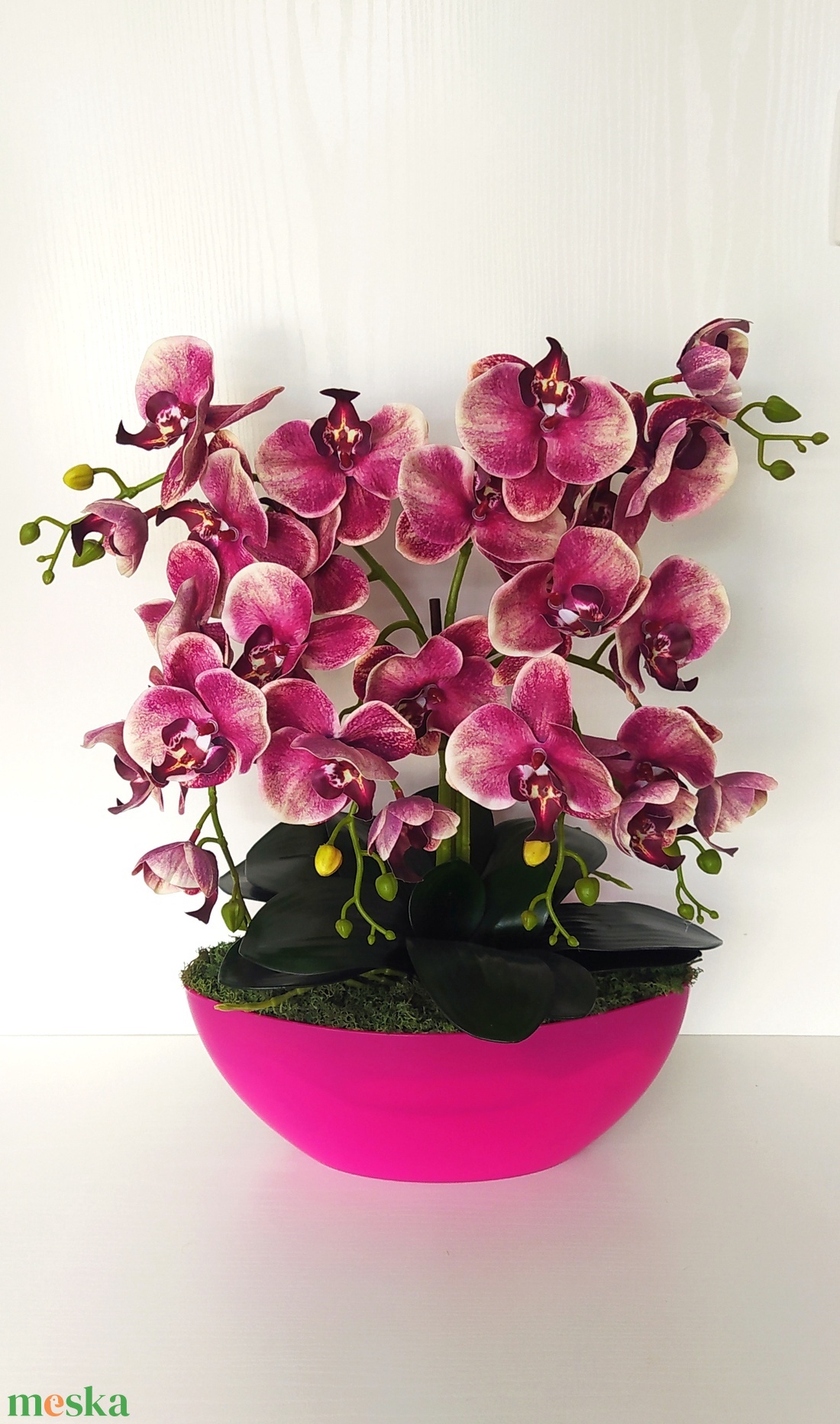 Gondozásmentes mű orchidea - otthon & életmód - dekoráció - virágdísz és tartó - csokor & virágdísz - Meska.hu Gondozásmentes mű orchidea - otthon & életmód - dekoráció - virágdísz és tartó - csokor & virágdísz - Meska.hu