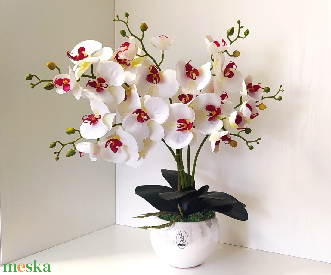 Mű orchidea - otthon & életmód - dekoráció - asztal és polc dekoráció - asztaldísz - Meska.hu Mű orchidea - otthon & életmód - dekoráció - asztal és polc dekoráció - asztaldísz - Meska.hu