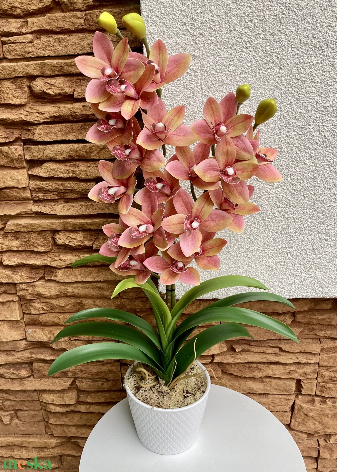 2 ágas, real touch csónak orchidea kerámia kaspóban-rózsaszín - otthon & életmód - dekoráció - virágdísz és tartó - csokor & virágdísz - Meska.hu 2 ágas, real touch csónak orchidea kerámia kaspóban-rózsaszín - otthon & életmód - dekoráció - virágdísz és tartó - csokor & virágdísz - Meska.hu