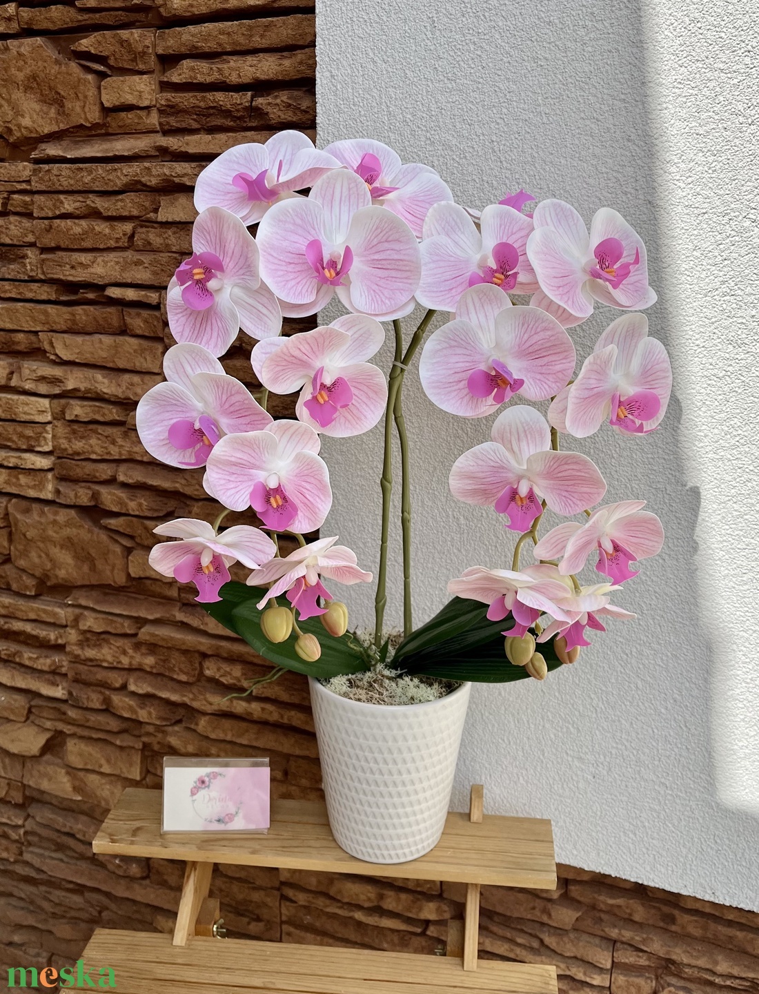 Real touch orchidea kerámia kaspóba-prémium halvány rózsaszím - otthon & életmód - dekoráció - virágdísz és tartó - csokor & virágdísz - Meska.hu Real touch orchidea kerámia kaspóba-prémium halvány rózsaszím - otthon & életmód - dekoráció - virágdísz és tartó - csokor & virágdísz - Meska.hu
