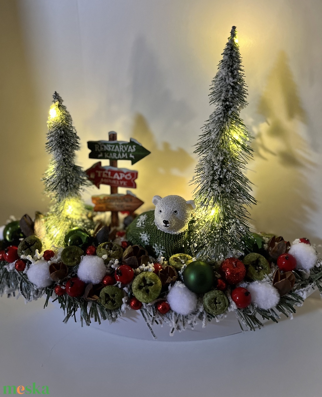 Adventi asztaldísz műanyag csónak alapra-jegesmaci - karácsony - adventi díszek - adventi asztaldísz - Meska.hu Adventi asztaldísz műanyag csónak alapra-jegesmaci - karácsony - adventi díszek - adventi asztaldísz - Meska.hu