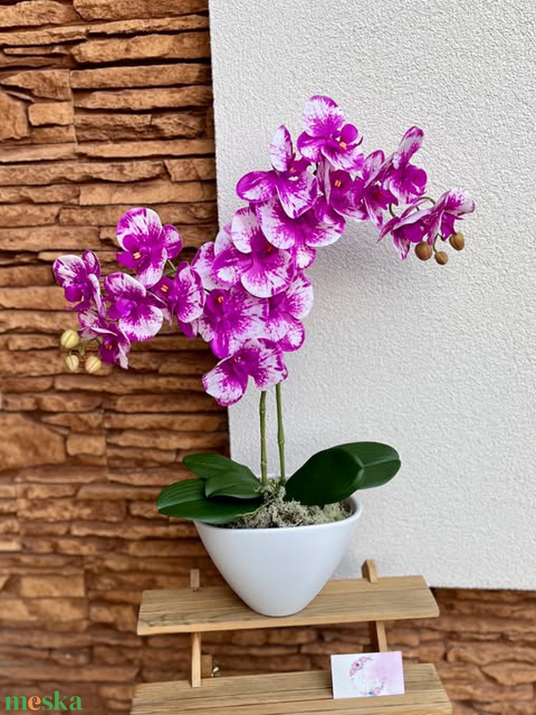 Prémium real touch orchidea kerámia csónak kaspóba-foltos magenta - otthon & életmód - dekoráció - virágdísz és tartó - csokor & virágdísz - Meska.hu Prémium real touch orchidea kerámia csónak kaspóba-foltos magenta - otthon & életmód - dekoráció - virágdísz és tartó - csokor & virágdísz - Meska.hu