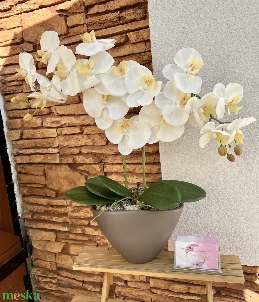 Prémium real touch orchidea kerámia csónak kaspóba-fehér - otthon & életmód - dekoráció - virágdísz és tartó - csokor & virágdísz - Meska.hu Prémium real touch orchidea kerámia csónak kaspóba-fehér - otthon & életmód - dekoráció - virágdísz és tartó - csokor & virágdísz - Meska.hu