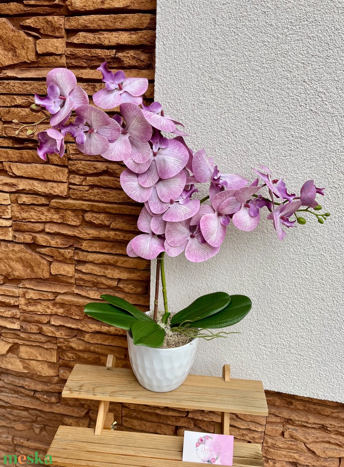 Real touch orchidea kerámia kaspóba-lila - otthon & életmód - dekoráció - virágdísz és tartó - csokor & virágdísz - Meska.hu Real touch orchidea kerámia kaspóba-lila - otthon & életmód - dekoráció - virágdísz és tartó - csokor & virágdísz - Meska.hu
