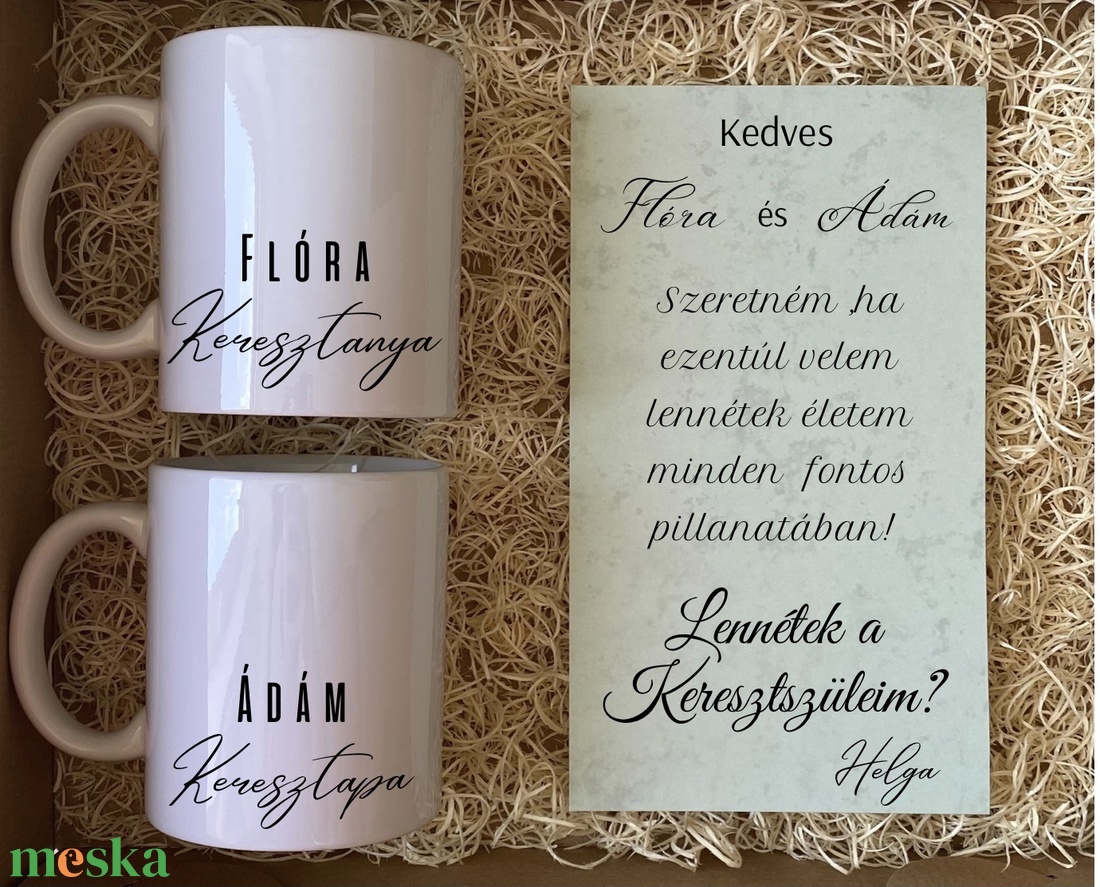 Keresztszülő felkérő ajándék - otthon & lakás - konyhafelszerelés, tálalás - tálalás - bögre & csésze - Meska.hu Keresztszülő felkérő ajándék - otthon & lakás - konyhafelszerelés, tálalás - tálalás - bögre & csésze - Meska.hu