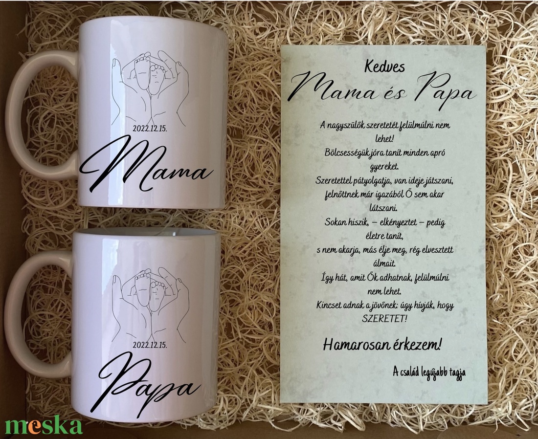 Bababejelentő ajándék - otthon & lakás - konyhafelszerelés, tálalás - tálalás - bögre & csésze - Meska.hu Bababejelentő ajándék - otthon & lakás - konyhafelszerelés, tálalás - tálalás - bögre & csésze - Meska.hu