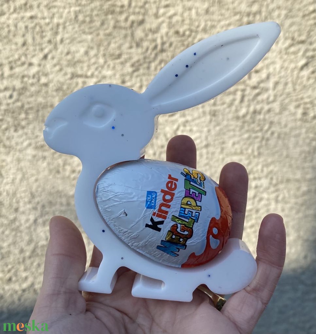 Húsvéti nyuszi tojástartó - játék & sport - ovis felszerelés - ovis zsák - Meska.hu