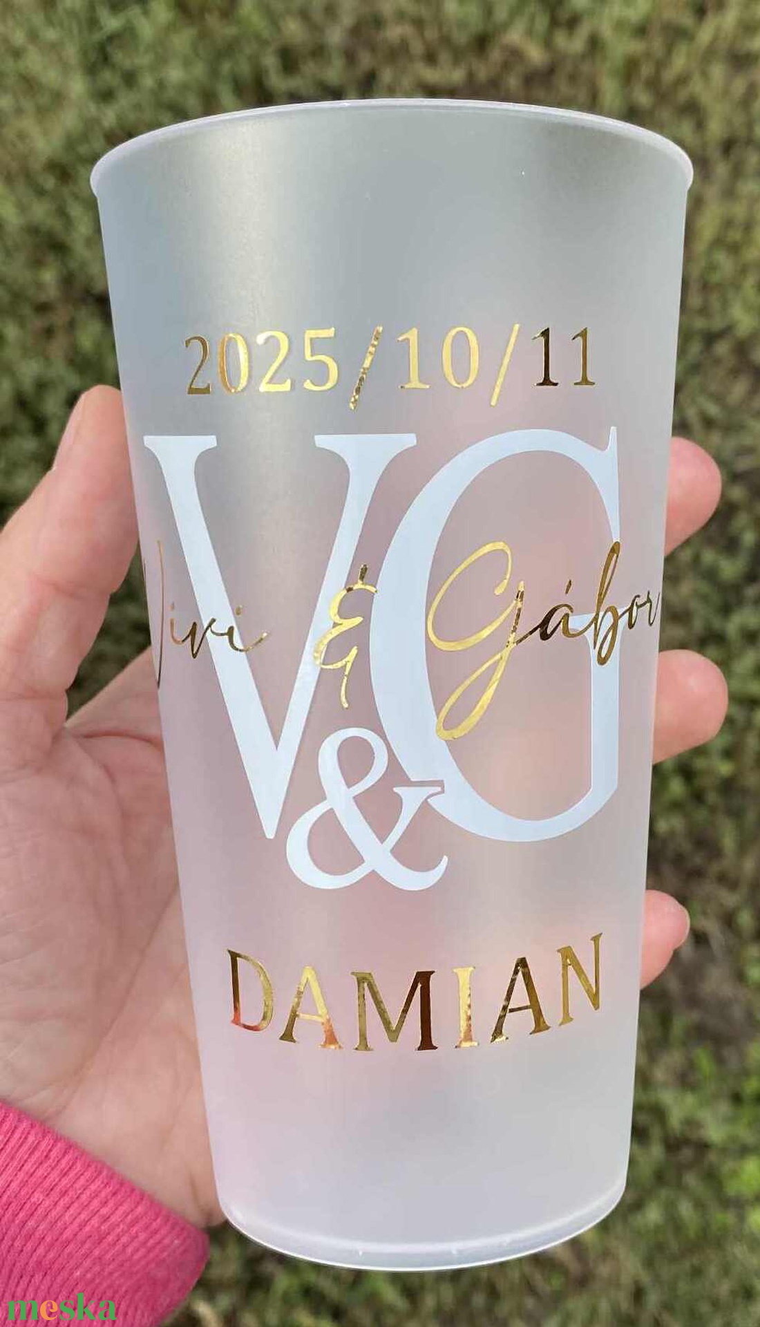 Esküvői repohár - esküvő - lánybúcsú - Meska.hu