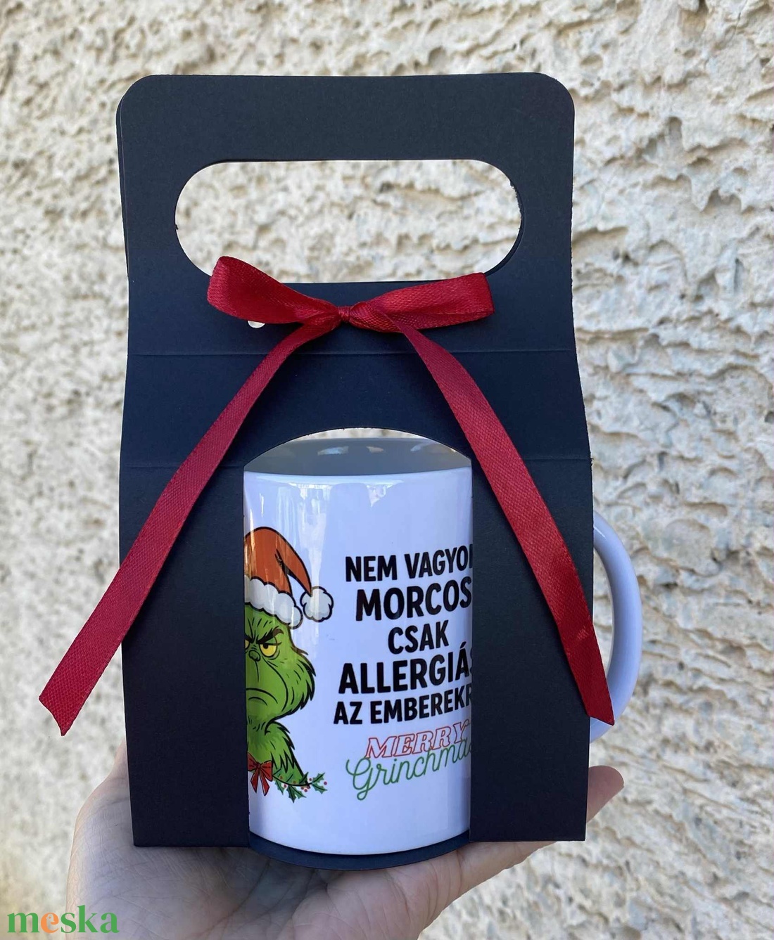 Grincs bögre - otthon & életmód - konyhafelszerelés, tálalás - tálalás - bögre & csésze - Meska.hu