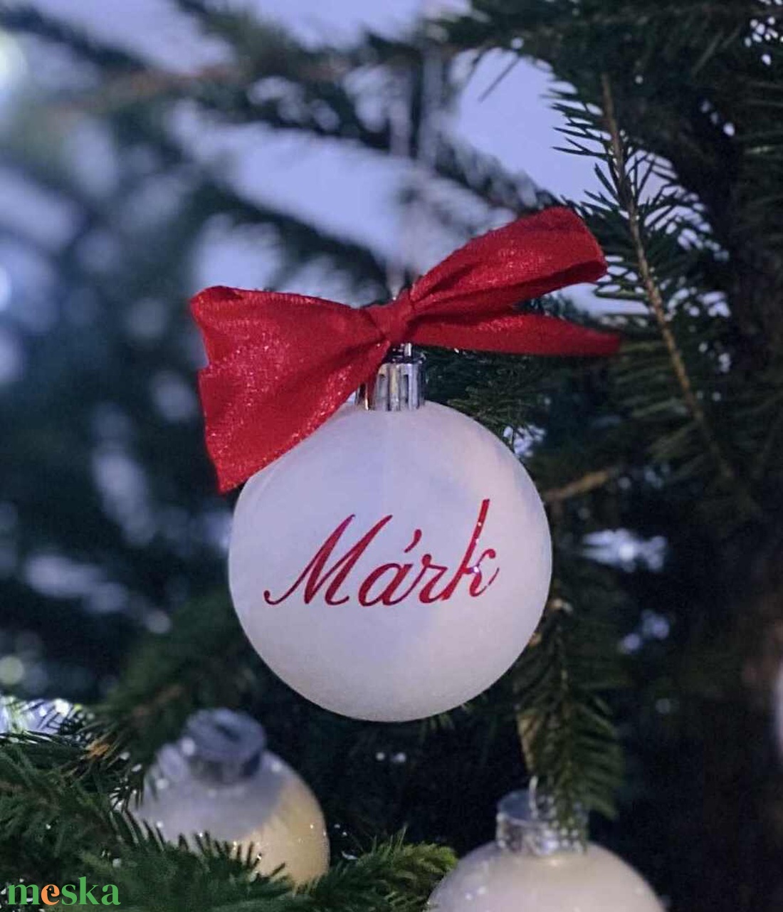 Karácsonyi gömb  - karácsony - karácsonyi lakásdekoráció - karácsonyfadíszek - Meska.hu