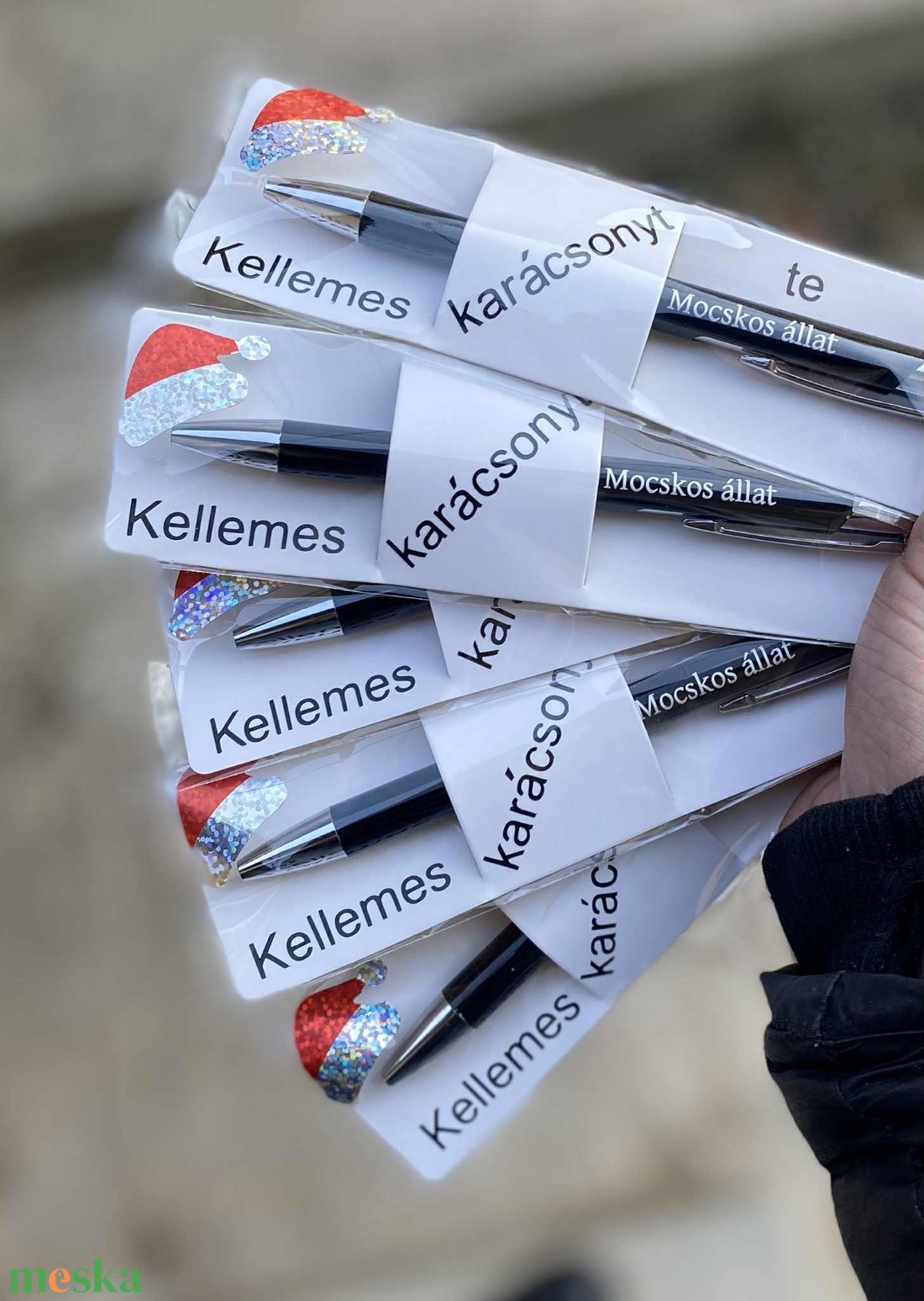 Gravírozott toll Karácsonyi különkiadás - otthon & életmód - papír, írószer - ceruza & toll - Meska.hu