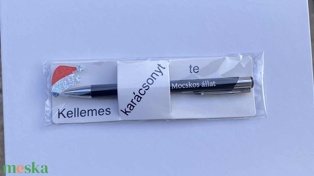 Gravírozott toll Karácsonyi különkiadás - otthon & életmód - papír, írószer - ceruza & toll - Meska.hu