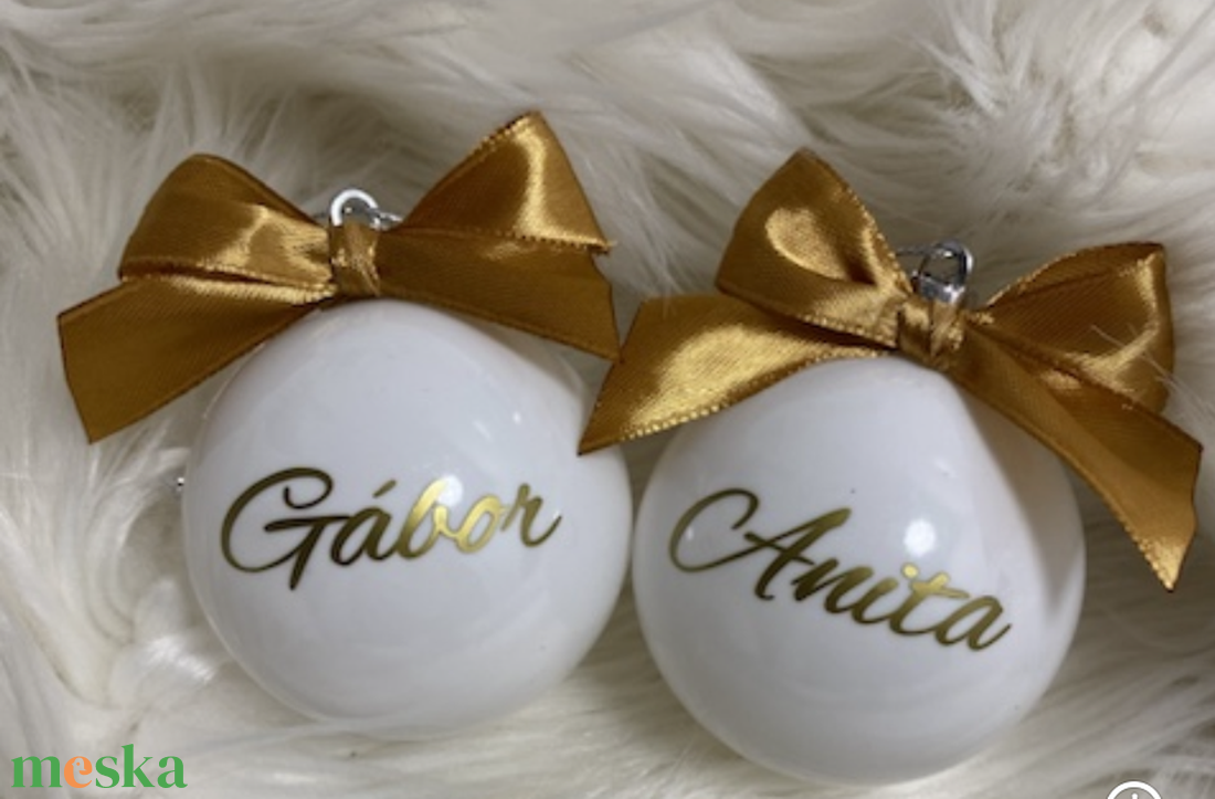 Karácsonyi gömb  - karácsony - karácsonyi lakásdekoráció - karácsonyfadíszek - Meska.hu