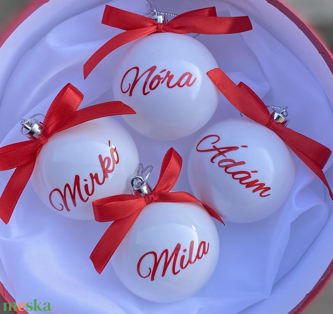 Karácsonyi gömb  - karácsony - karácsonyi lakásdekoráció - karácsonyfadíszek - Meska.hu