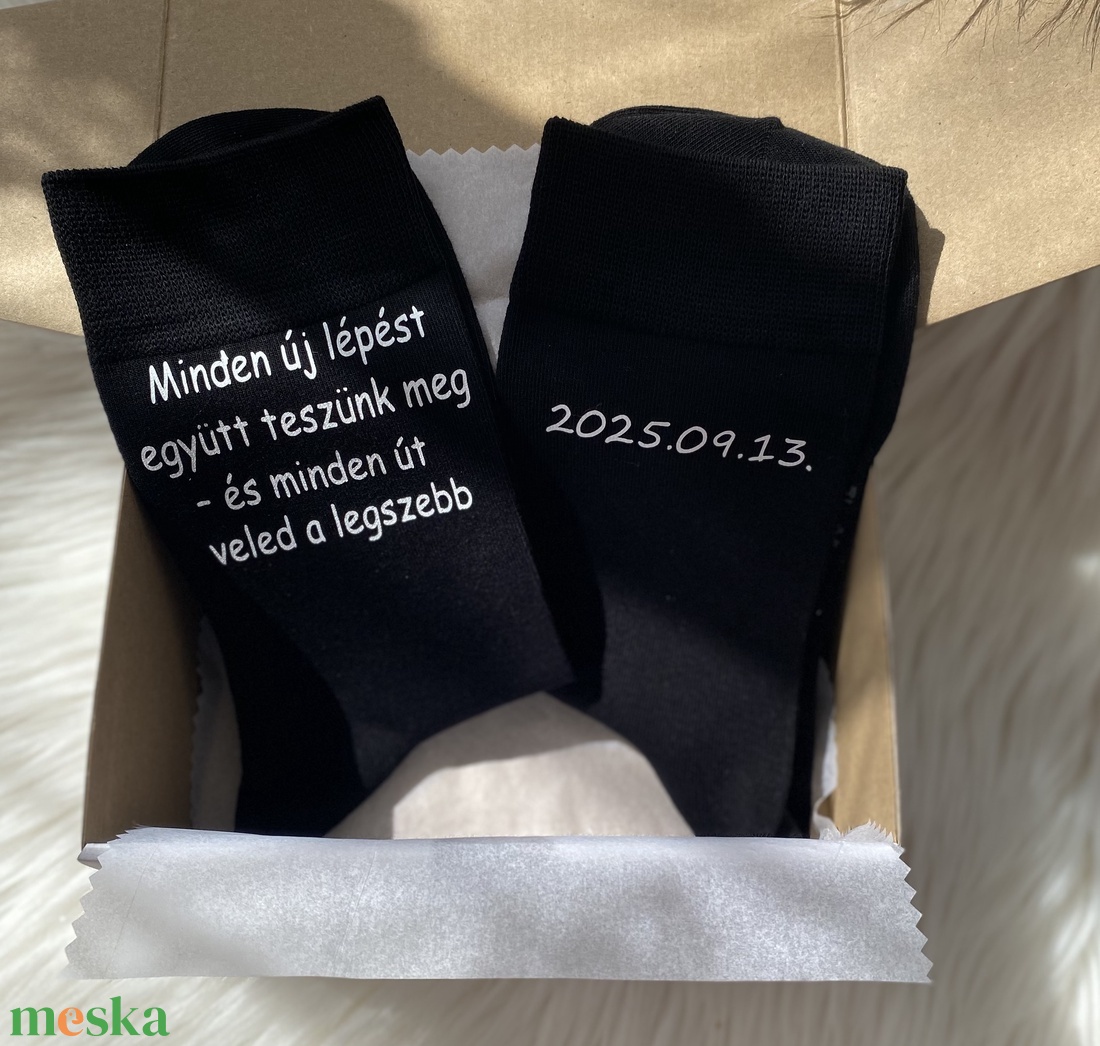 Vőlegény zokni - ruha & divat - cipő & papucs - zokni - Meska.hu