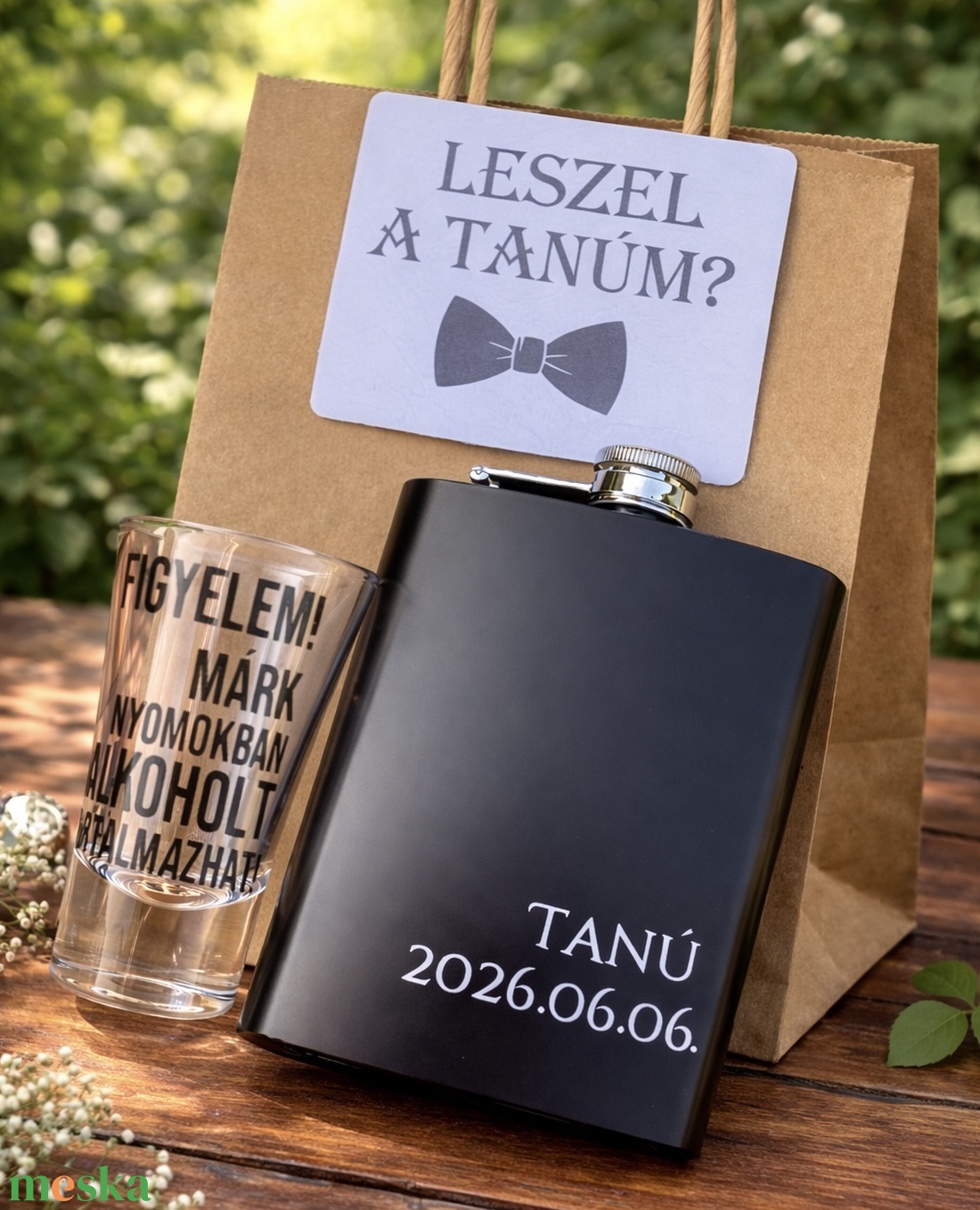 Férfi tanú felkérő csomag - esküvő - meghívó & kártya - tanú felkérő - Meska.hu