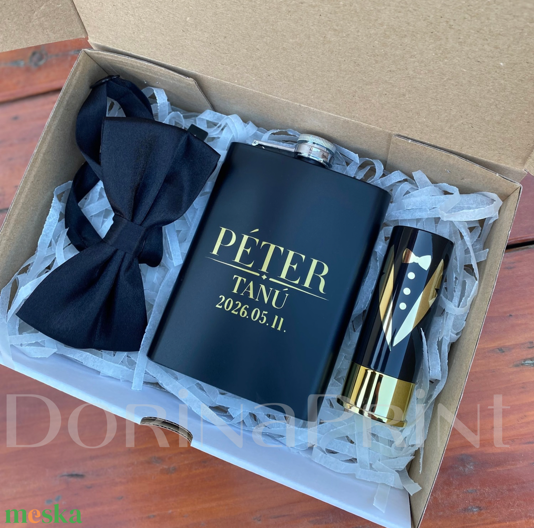 Férfi tanú felkérő csomag - esküvő - meghívó & kártya - tanú felkérő - Meska.hu