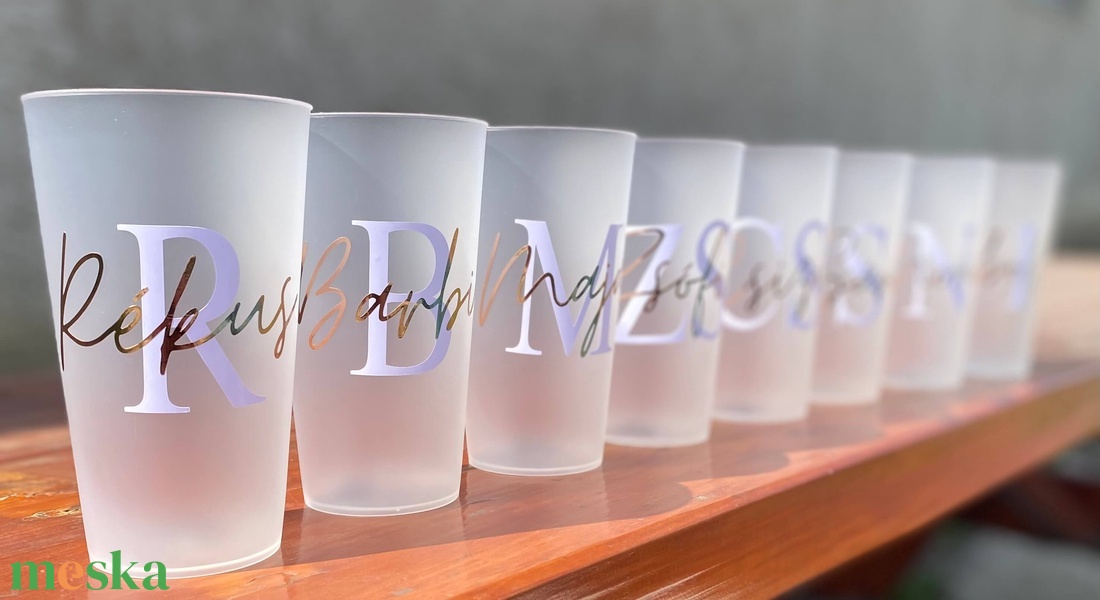 Egyedi repohár - esküvő - lánybúcsú - Meska.hu