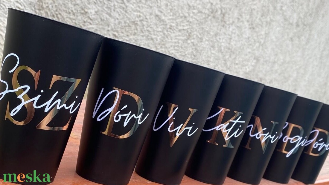 Egyedi repohár - esküvő - lánybúcsú - Meska.hu