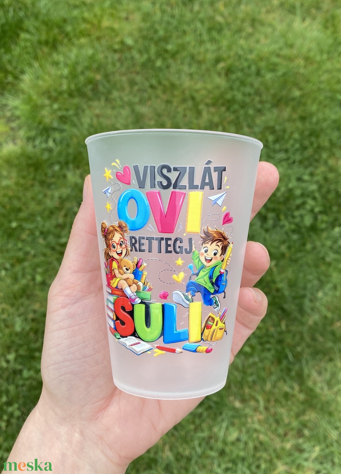 Viszlát ovi rettegj suli ajándékcsomag - ruha & divat - gyerekruha - póló - Meska.hu
