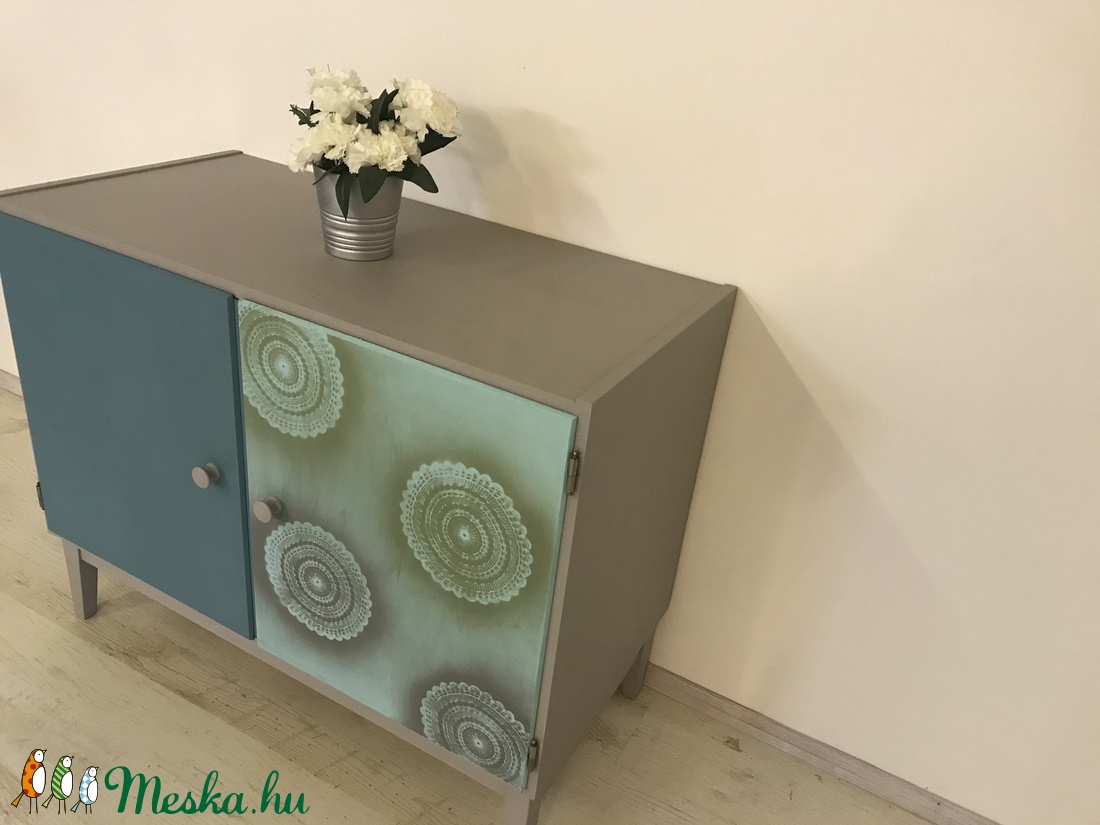 Mandala mintás retro komód -  - Meska.hu