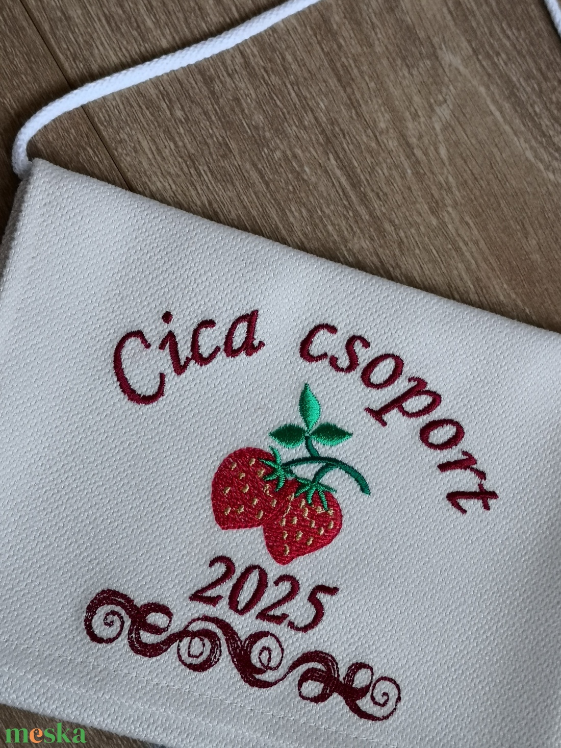 Himzett Ovis ballagási tarisznya - játék & sport - ovis felszerelés - egyéb ovis kiegészítő - Meska.hu