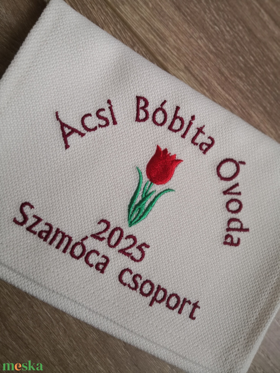 Himzett Ovis ballagási tarisznya - játék & sport - ovis felszerelés - egyéb ovis kiegészítő - Meska.hu