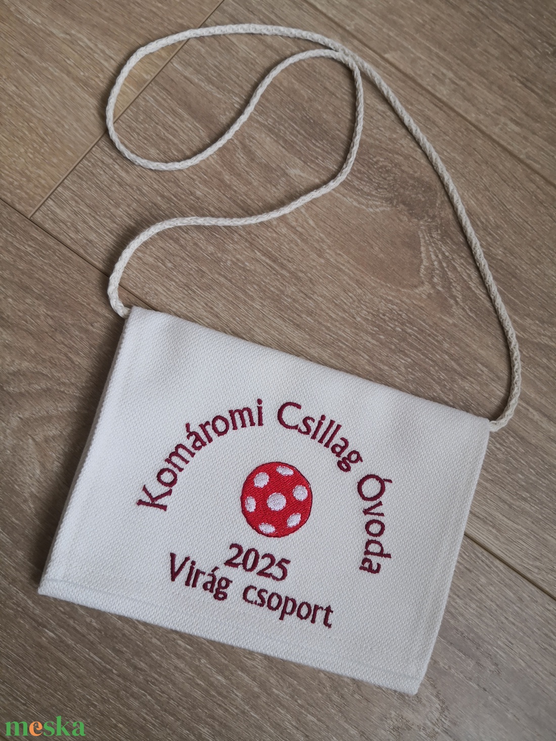 Himzett Ovis ballagási tarisznya - játék & sport - ovis felszerelés - egyéb ovis kiegészítő - Meska.hu