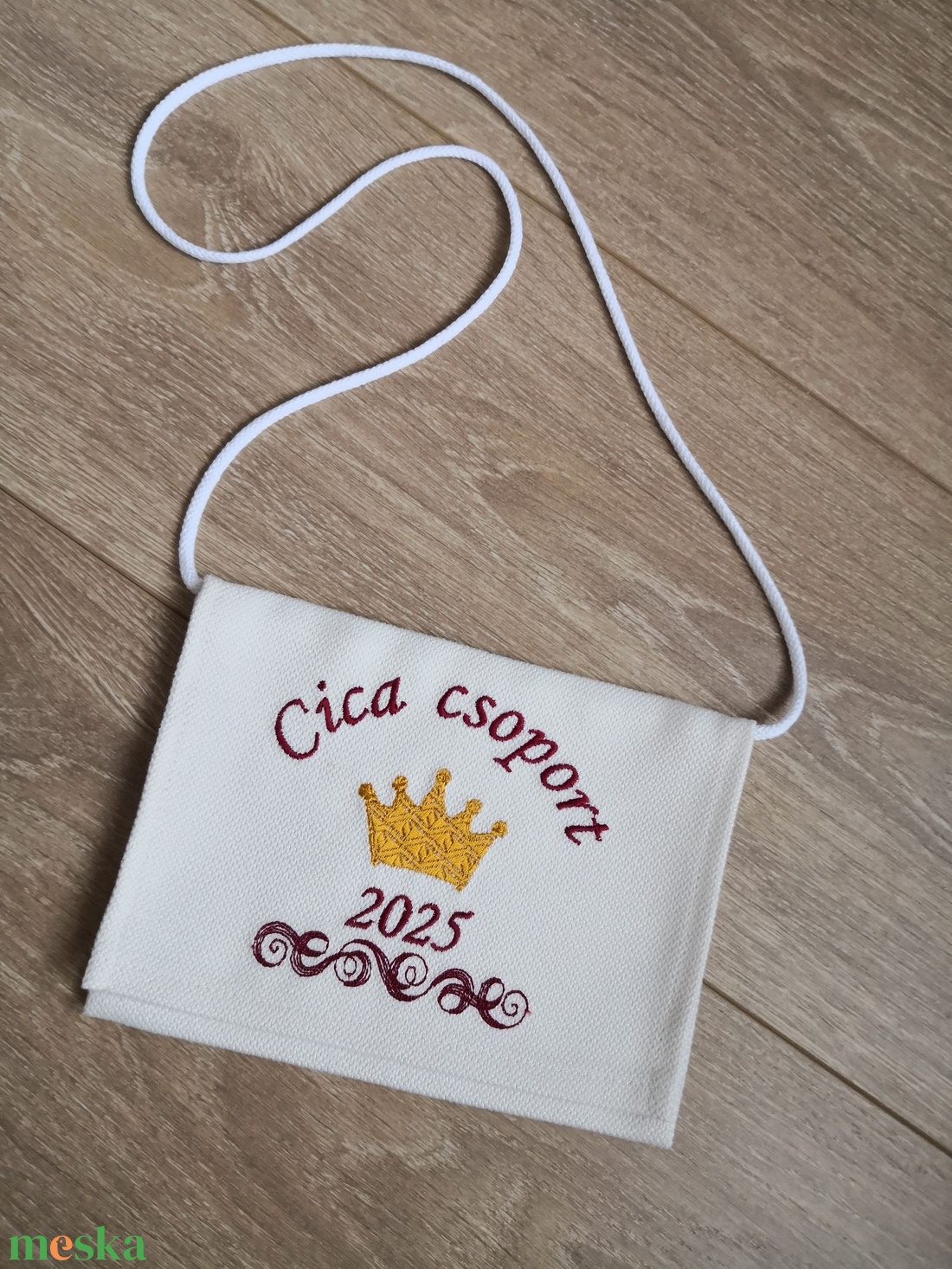 Himzett Ovis ballagási tarisznya - játék & sport - ovis felszerelés - egyéb ovis kiegészítő - Meska.hu