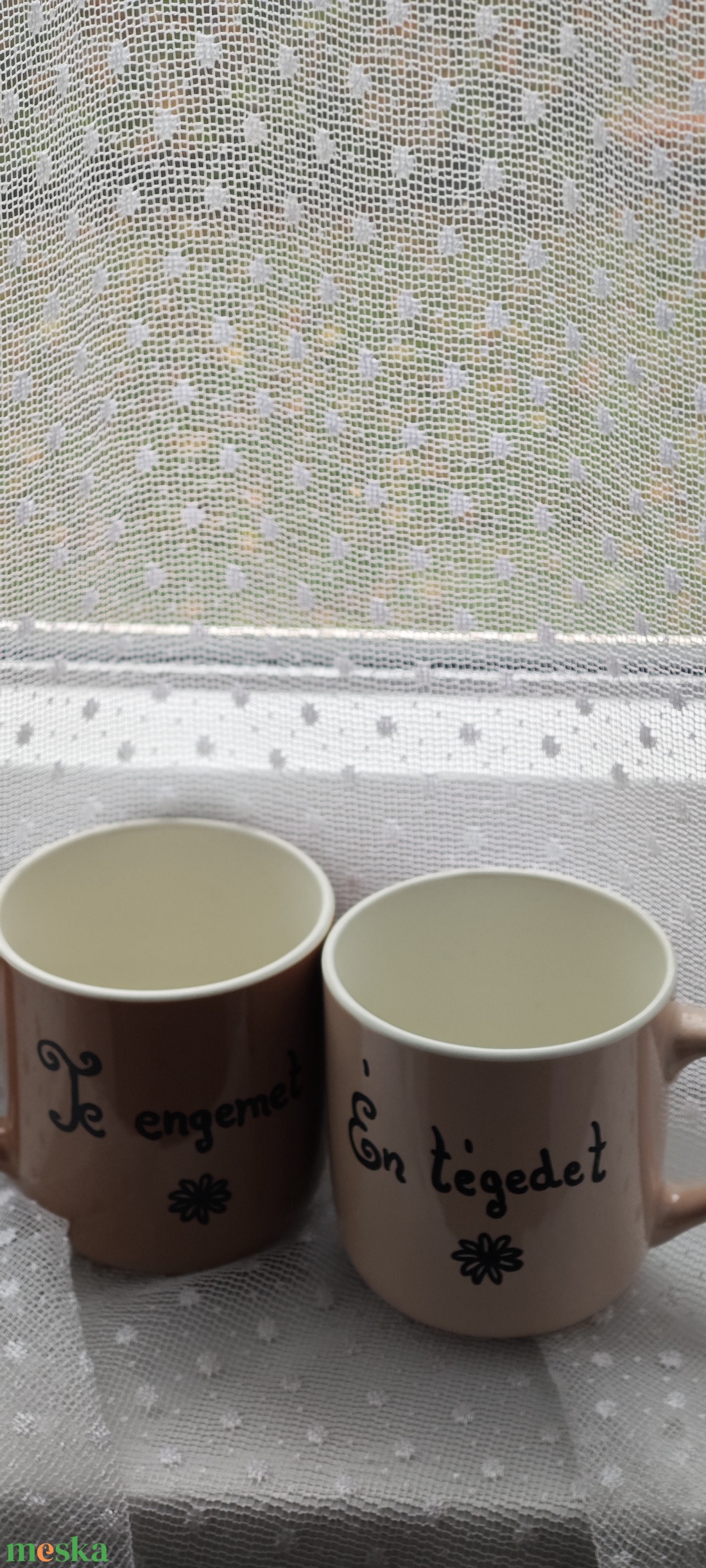 Te engemet, én tégedet páros bögre szett - otthon & életmód - konyhafelszerelés, tálalás - tálalás - bögre & csésze - Meska.hu