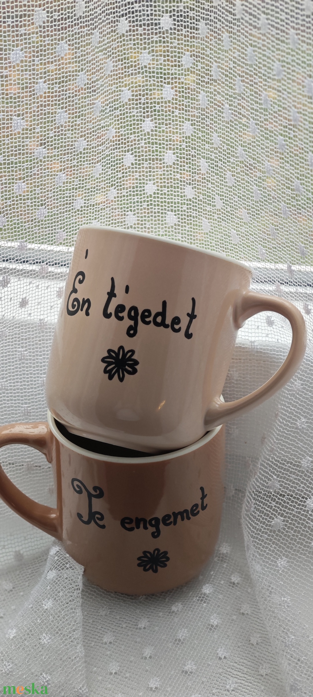 Te engemet, én tégedet páros bögre szett - otthon & életmód - konyhafelszerelés, tálalás - tálalás - bögre & csésze - Meska.hu