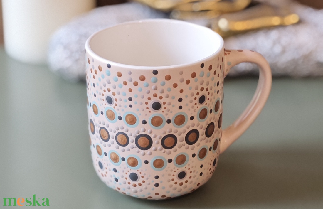 Mandalás bögre  - otthon & életmód - konyhafelszerelés, tálalás - tálalás - bögre & csésze - Meska.hu