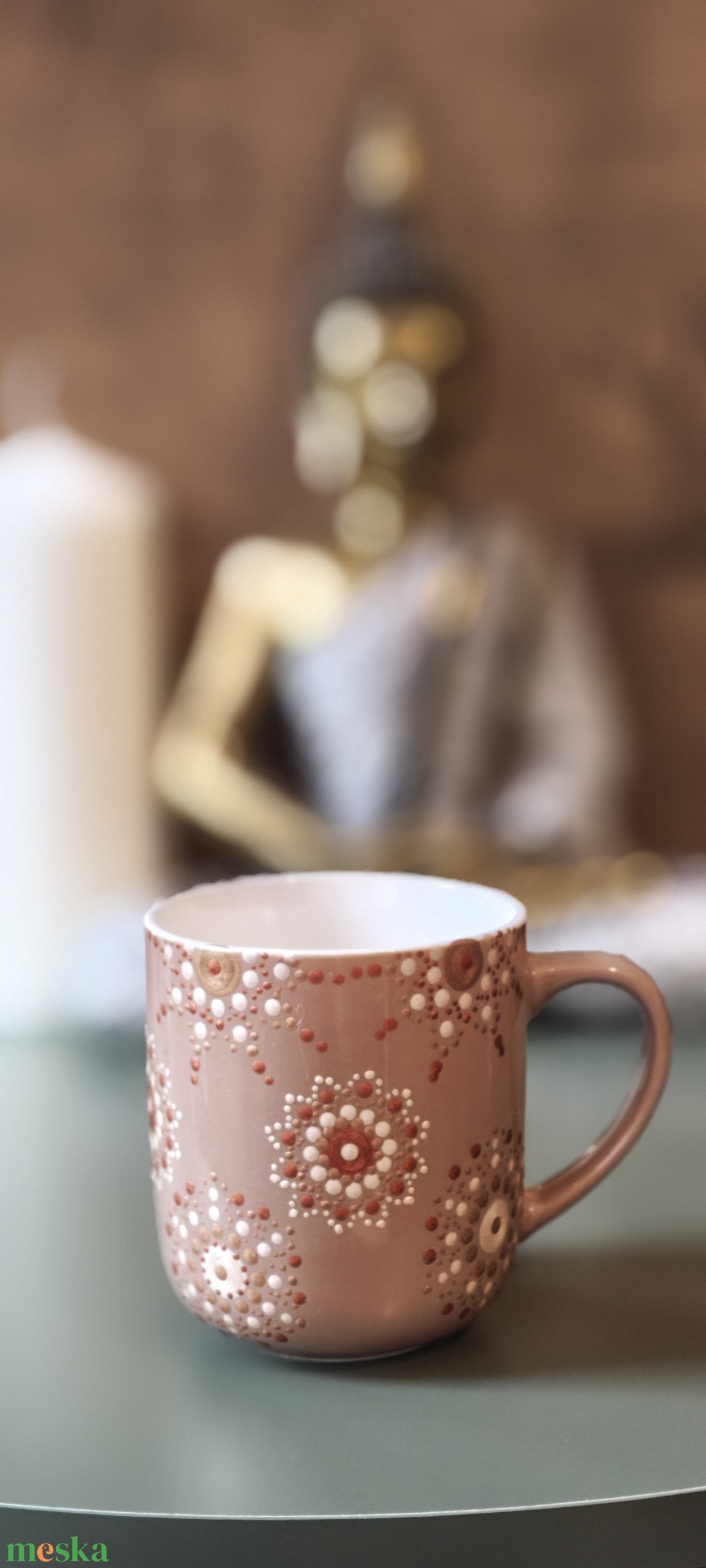 Mandalás bögre  - otthon & életmód - konyhafelszerelés, tálalás - tálalás - bögre & csésze - Meska.hu