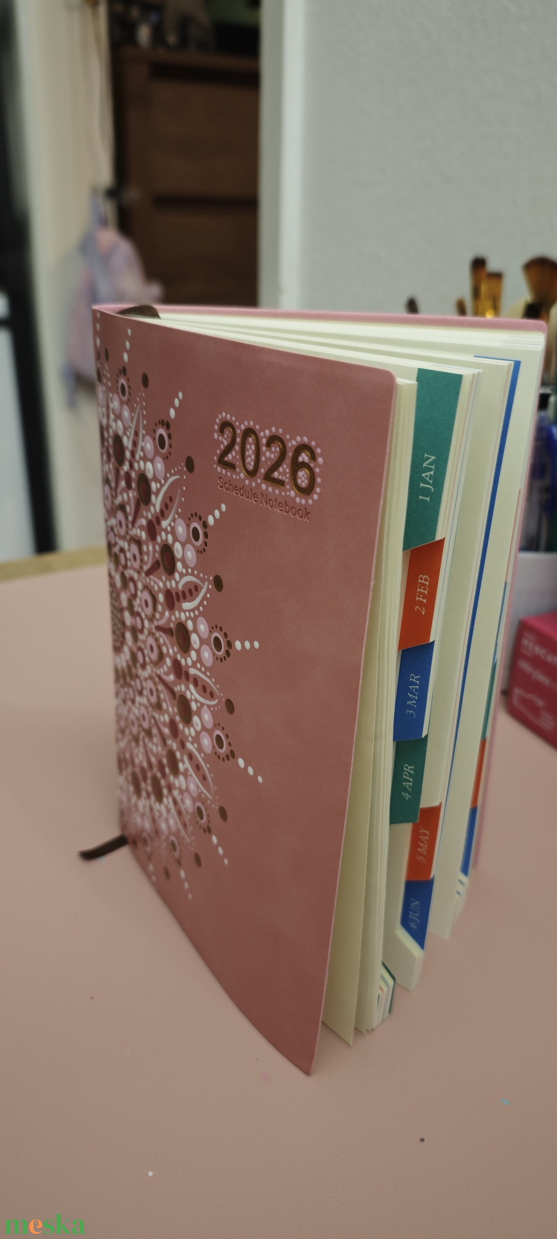 Határidőnapló 2026 - otthon & életmód - papír, írószer - jegyzetfüzet & napló - Meska.hu