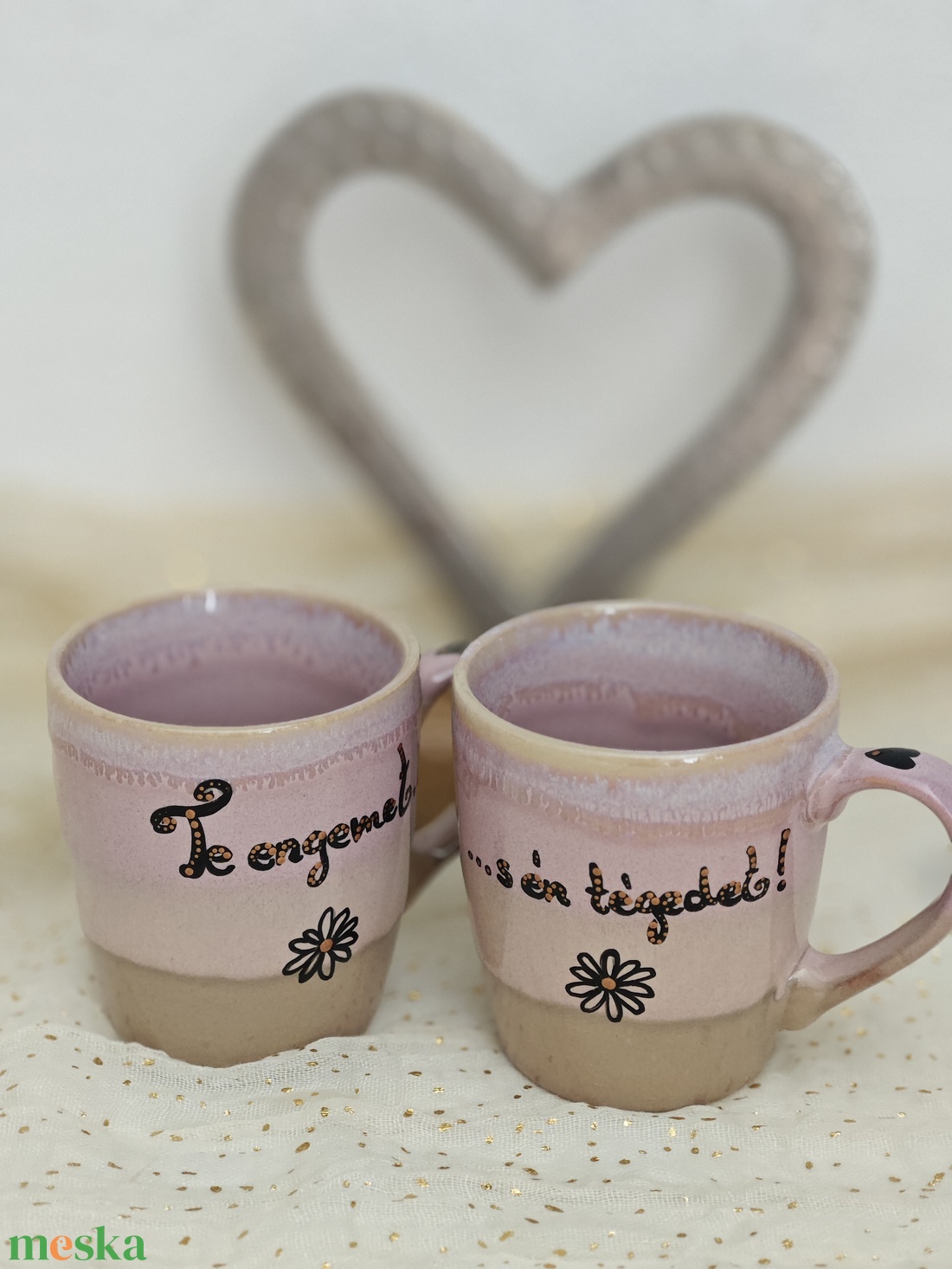Te engemet, s én tégedet - páros bögre - 200 ml - otthon & életmód - konyhafelszerelés, tálalás - tálalás - bögre & csésze - Meska.hu