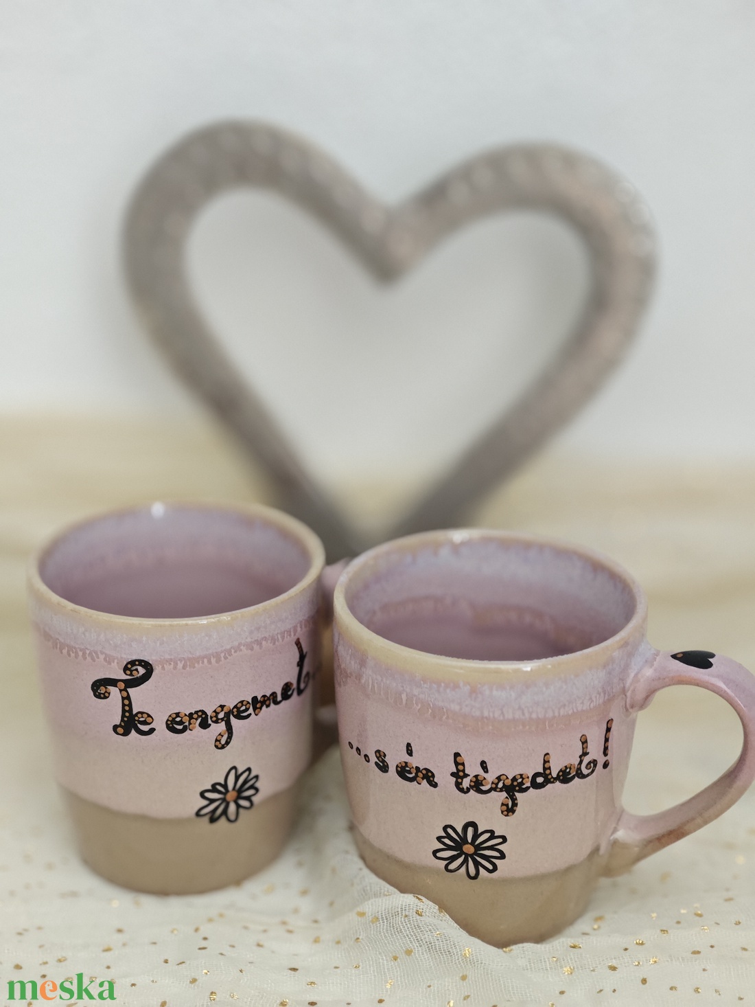 Te engemet, s én tégedet - páros bögre - 200 ml - otthon & életmód - konyhafelszerelés, tálalás - tálalás - bögre & csésze - Meska.hu