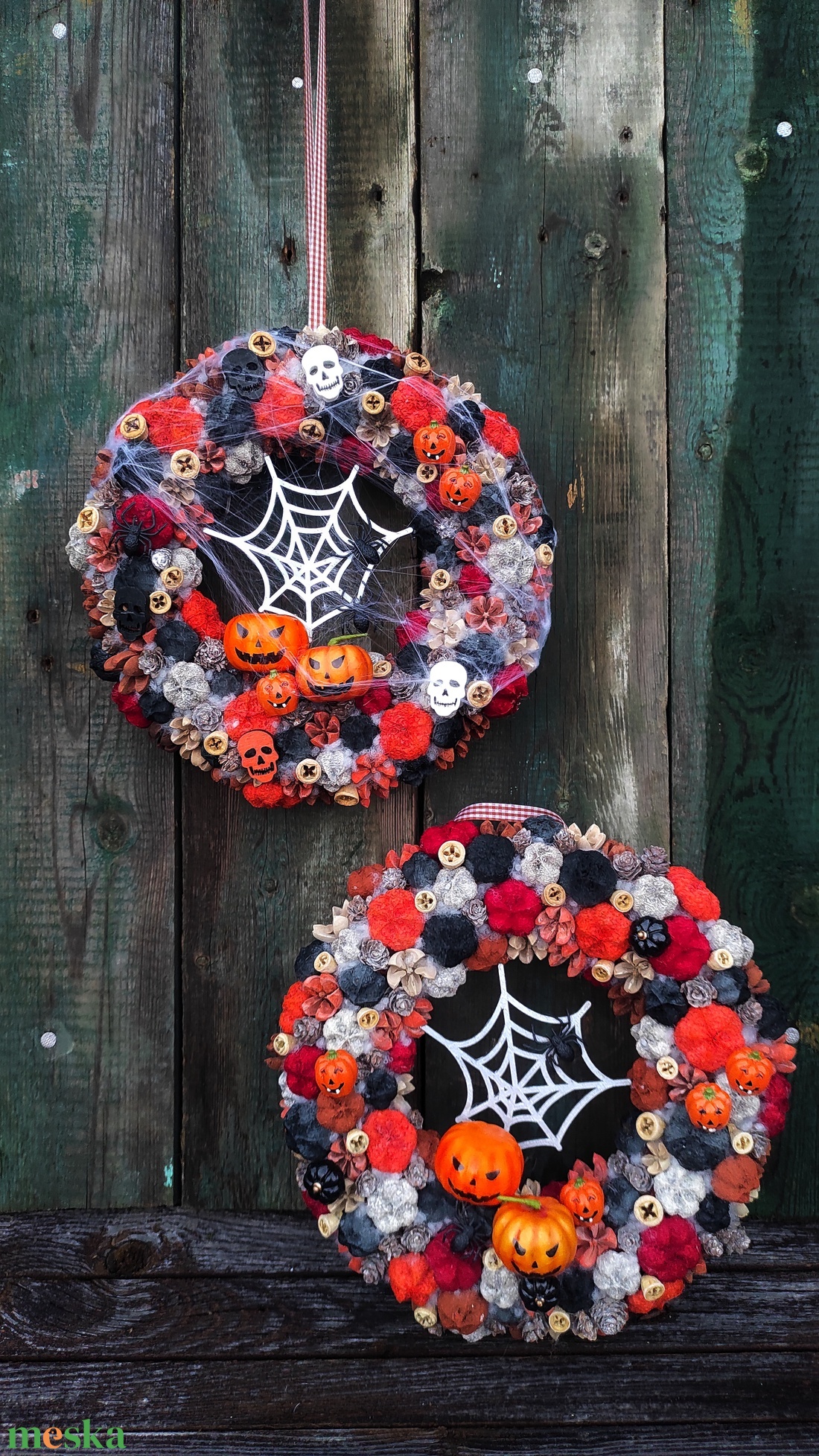 Halloween kopogtató LED világítással - otthon & életmód - dekoráció - ajtó- és ablak dekoráció - ajtódísz & kopogtató - Meska.hu Halloween kopogtató LED világítással - otthon & életmód - dekoráció - ajtó- és ablak dekoráció - ajtódísz & kopogtató - Meska.hu