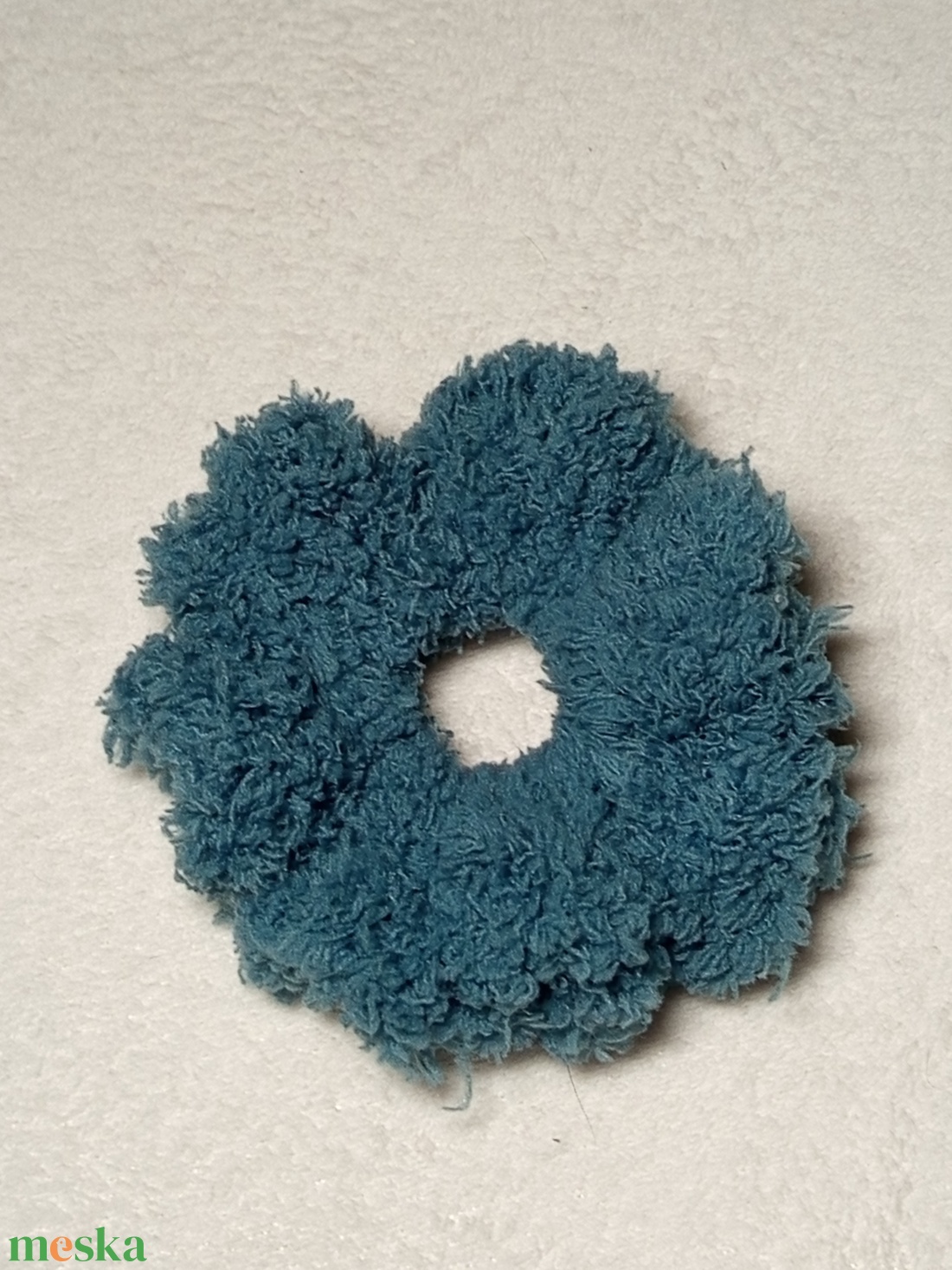 Horgolt szuper puha hajgumi scrunchie  - ruha & divat - hajdísz & hajcsat - hajgumi - Meska.hu